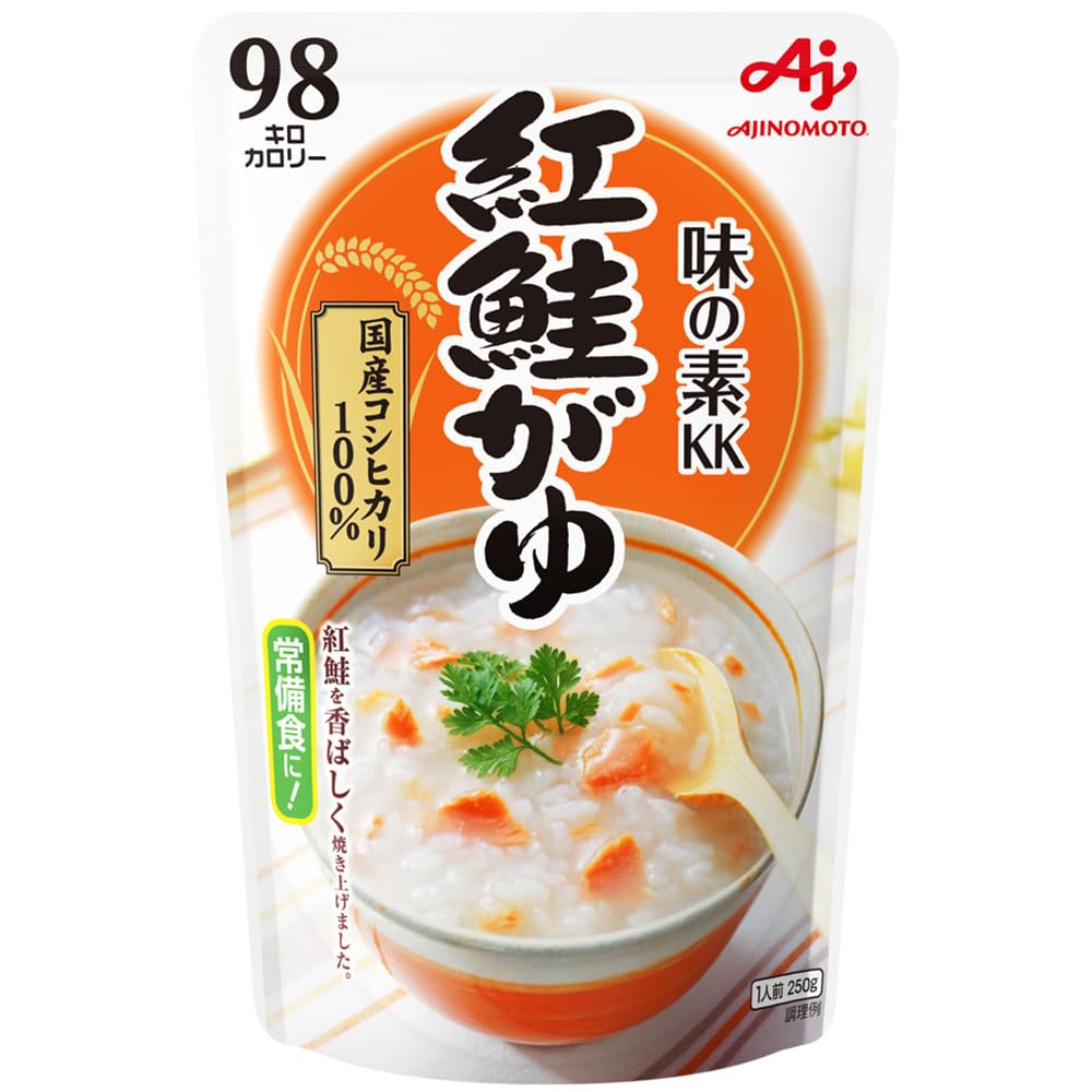 味の素 味の素KKおかゆ 紅鮭がゆ 250gパウチ×27袋入