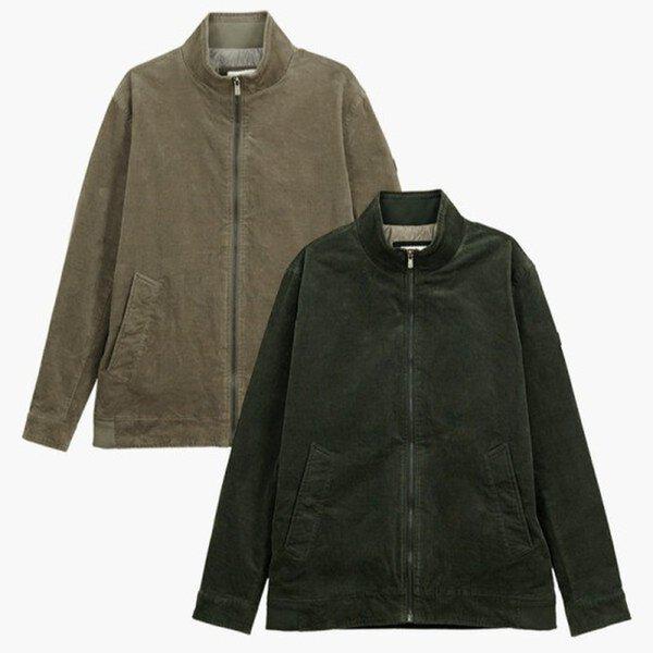 コーデュロイスエードパディングウォッシングジャンパーPPJP3202_DG