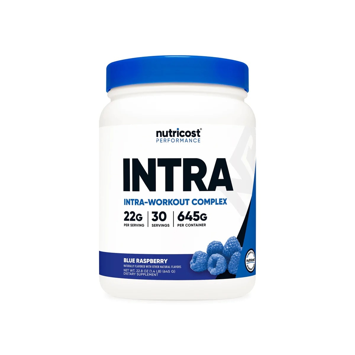[USA] Nutricost ニュートリコスト Intraworkout Powder Blue Raspberry (30 SERV)