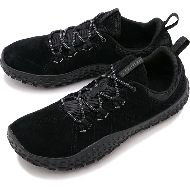 メンズ スニーカー ラプト [J037753] M WRAPT 靴 カジュアルシューズ BLACK/BLACK 黒 ブラック系