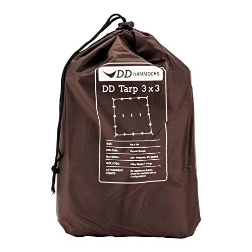 色：コヨーテブラウン DD Hammocks DD タープ 3*3 [並行輸入品]