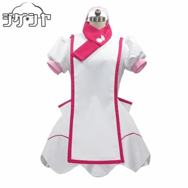 「急速出荷」最低価!格!おジャ魔女どれみドッカーン　春どれみ　パティシエ服　コスプレ衣装