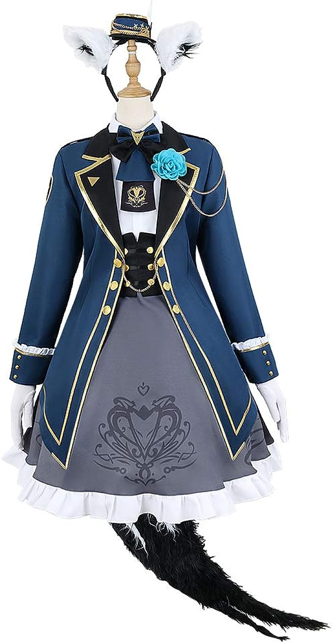 新作入荷コスチュームコスプレ衣装 白上フブキ しらかみふぶき キツネちゃん コスプレ クリスマス ハロウィン 演出服 学園祭仮装 舞台装コスプレ