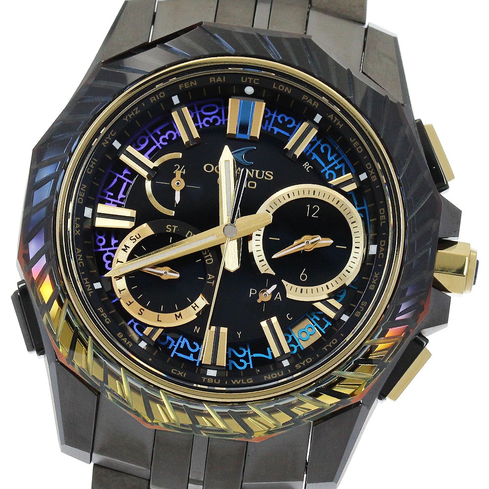 カシオ CASIO OCW-SG1000ZS-1AJR オシアナス 50周年記念 50本限定 ソーラー電波 メンズ 未使用品 箱・保証書付き_882564【中古】 503,160円