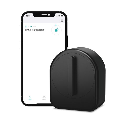 【上位モデル】CANDY HOUSE キャンディハウス SESAME 5 Smart Lock 北米北欧版 ブラック