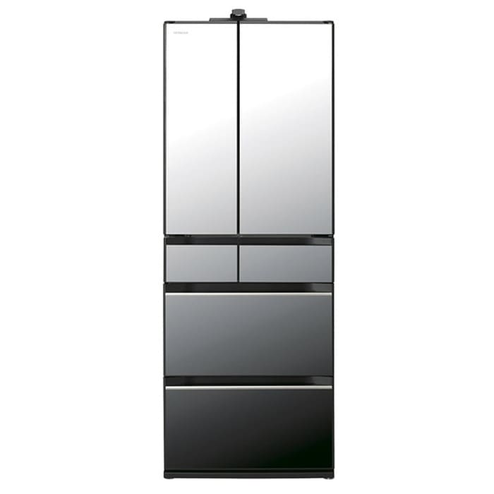 【配送＆設置無料】冷蔵庫 617L フレンチドア 観音開き 6ドア HXCCタイプ R-HXCC62X-X クリスタルミラー