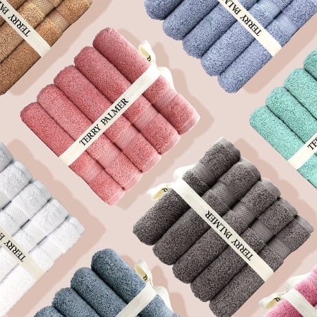 【TERRY PALMER】 (10枚) テリーパーマー ホテルタオル 無蛍光 180g 4,941円