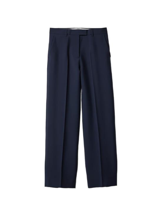 MIU MIU Women Straight Pants MP1990 12I1F0124 Blu