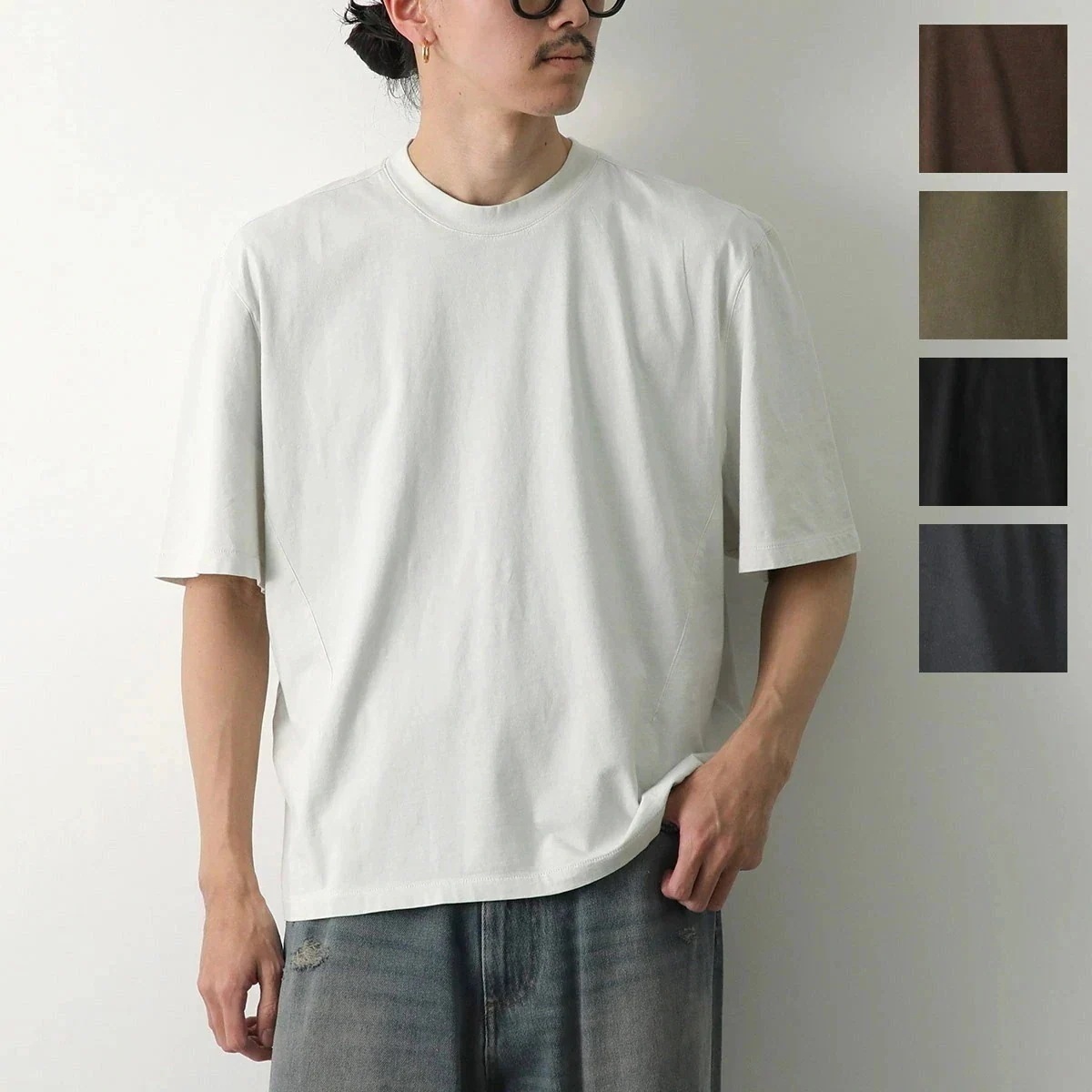 ENTIRE STUDIOS エンタイアスタジオ Tシャツ DART TEE ダート ES2252 メンズ 半袖 カットソー コットン クルーネック カラー5色 【mega】