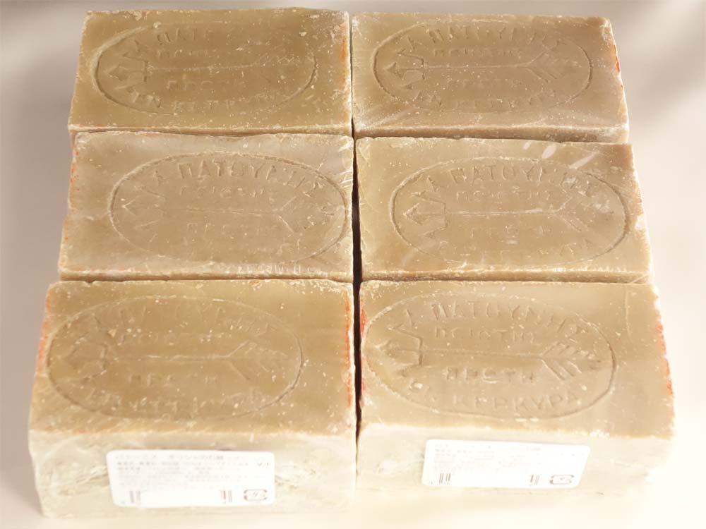 パトーニス・ギリシャの石鹸 グリーン6ヶセット