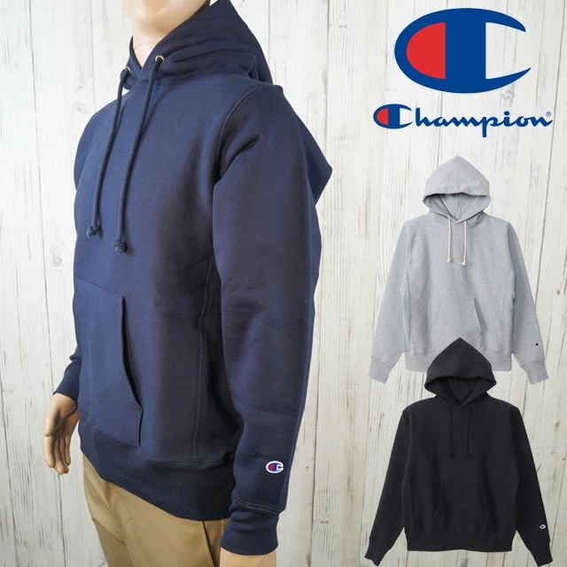 チャンピオン スウェットパーカー メンズ C5-A101 リバースウィーブ(R)フーデッドスウェットシャツ 赤タグ トップス フーディー プルオーバー レディース 長袖 ロゴ 裏起毛 服 アパレル カ
