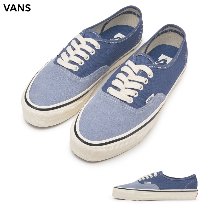 [VANS] バンズ スニーカー オーセンティック リイシュー 44 / MEDIUM BLUE