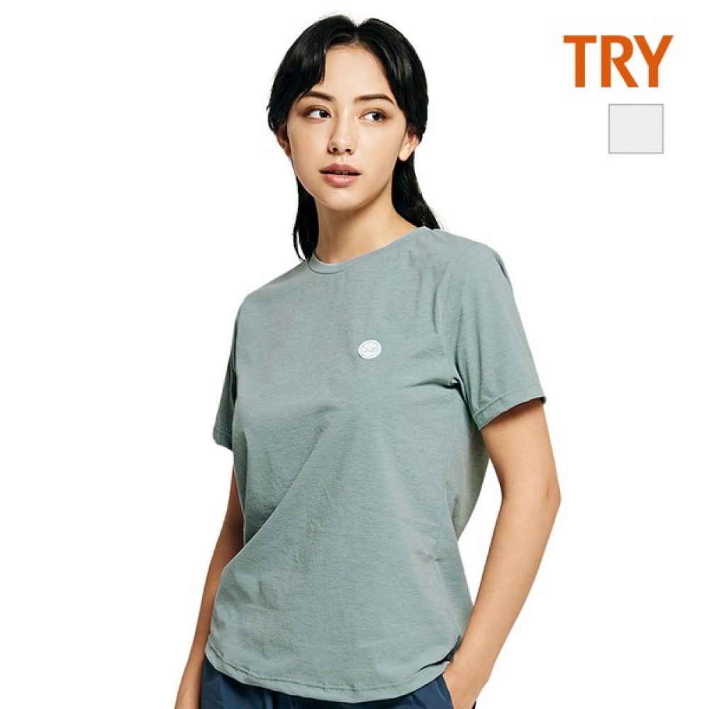 (トライ) 女性用クールアクティブ T シャツ I32