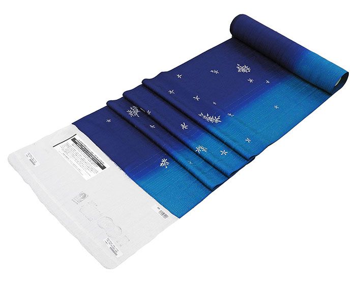 小紋 反物 正絹 金彩友禅 和田光正作 草葉模様 小紋 丹後ちりめん 京友禅 新品 未仕立 c2105