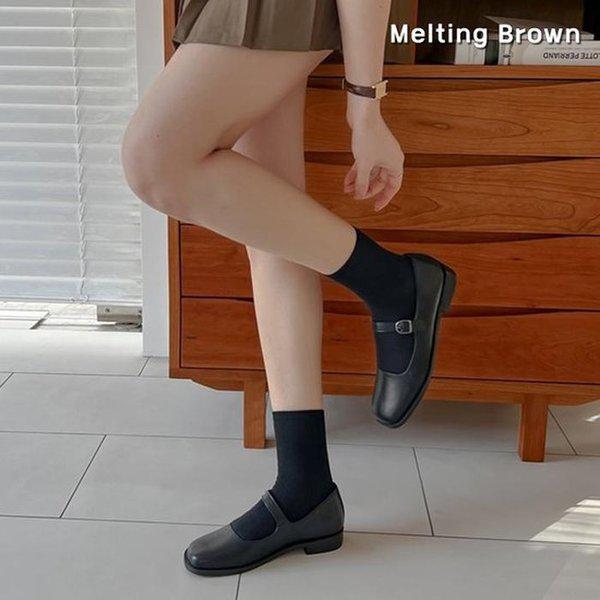 女性用ローファーバレリーナフラットシューズ KR81