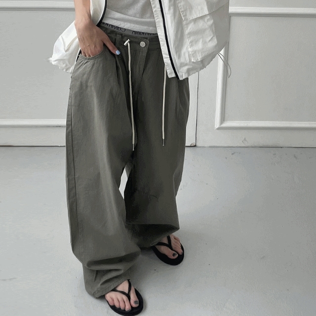 ジャガード·ストリング·パンツ 4,664円