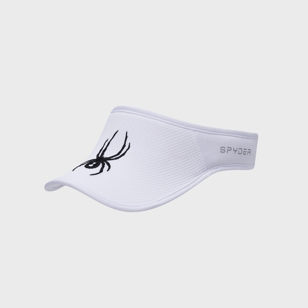 スパイダー [スパイダー] メンズビッグロゴサンバイザー SPJPANCA305MWHT