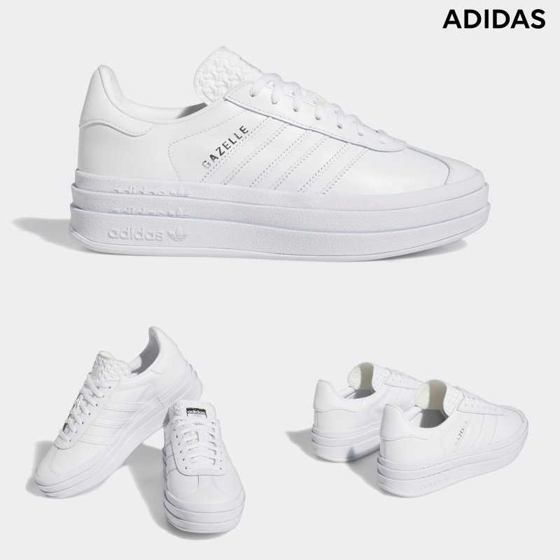 [ADIDAS] アディダス スニーカー ガゼルボールド 厚底 / GAZELLE BOLD W フットウェアホワイト