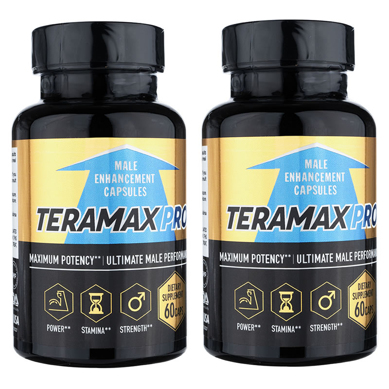 テラマックスプロ（60錠）2本セット　【男性のパワフルな毎日をサポート】【海外発送】