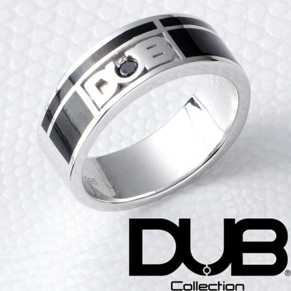 再入荷なし　即納 DUB ダイヤモンド リング メンズ レディース ジュエリー jb-2 シルバー アクセサリー ダブジュエリー ダブコレクション 指輪 CanCam キャンキャン Safiri サフ