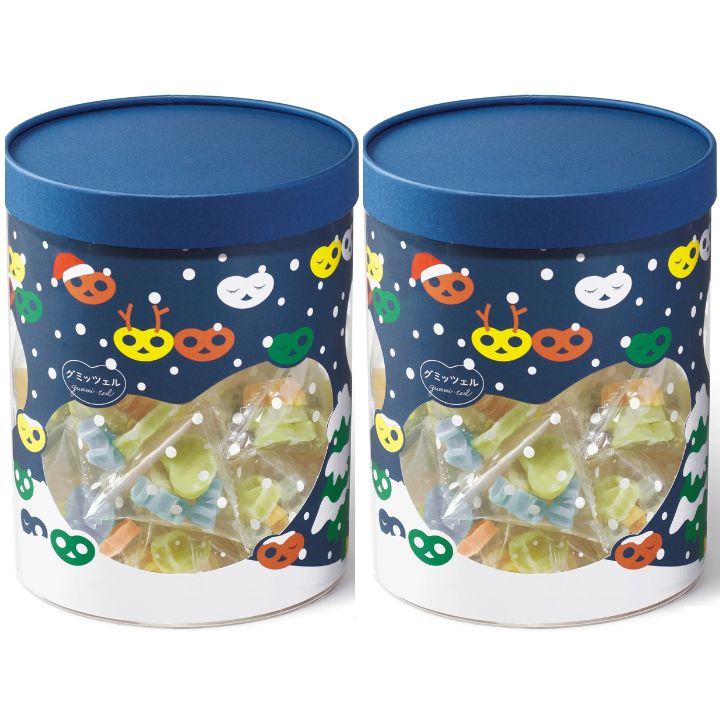 予約販売【2個セット・プチの雪遊びパーティBOX】ヒトツブカンロ グミッツェルプチの雪遊びパーティBOX BOXのまま発送 シャインマスカットボンボン 果汁のしずく マスカットボン予約販売