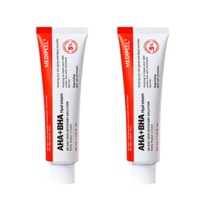 AHA・BHA 28デイズ ヒアルクリーム 30ml × 2本セット