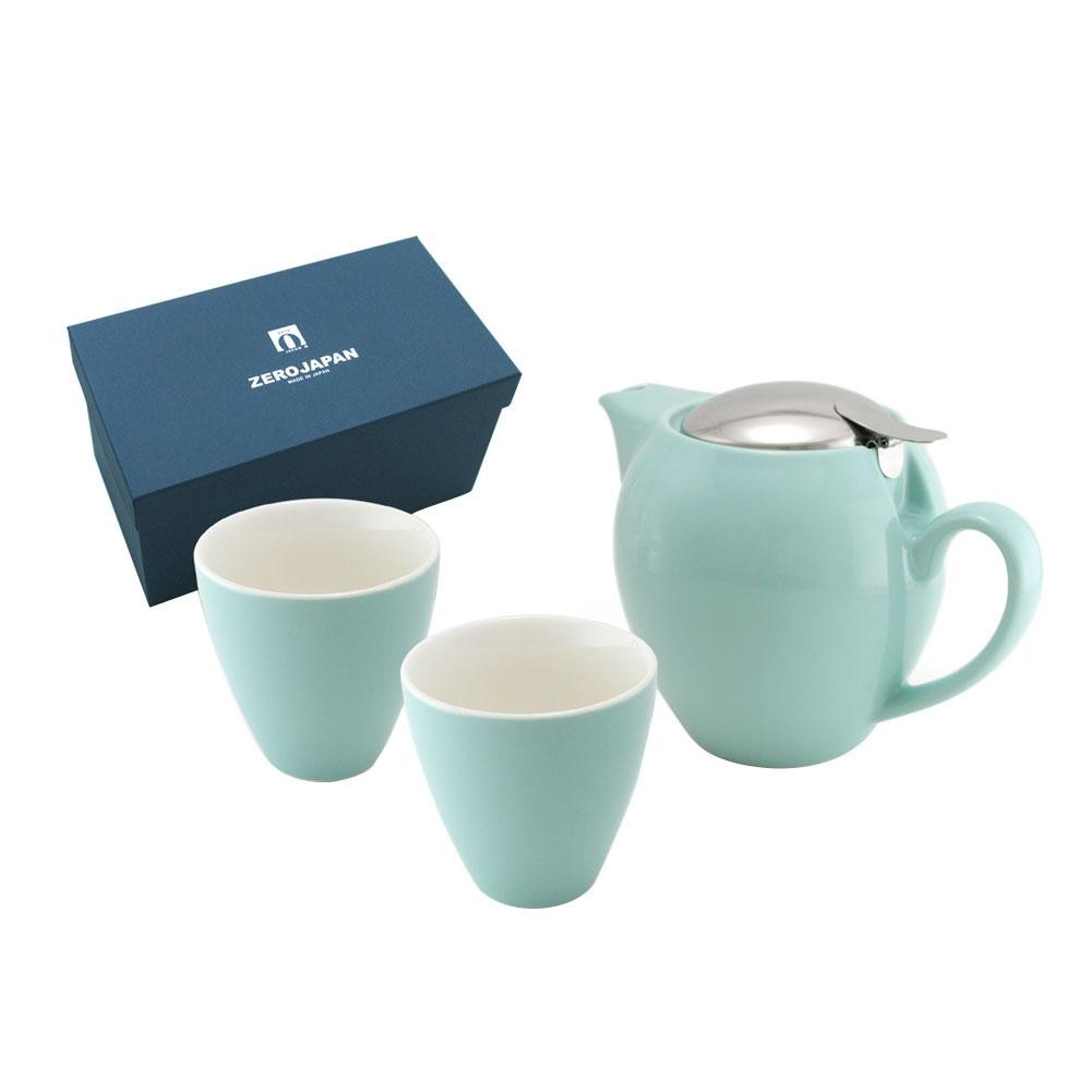 ZERO JAPAN ユニバーサルティーポット4人用+ティーカップトール×2 ZG-004 AM・アクアミスト 4,550円