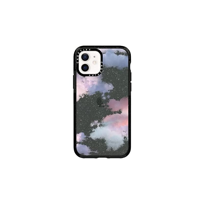 CASETiFY インパクトケース iPhone 12 - Clouds - クリア ブラック