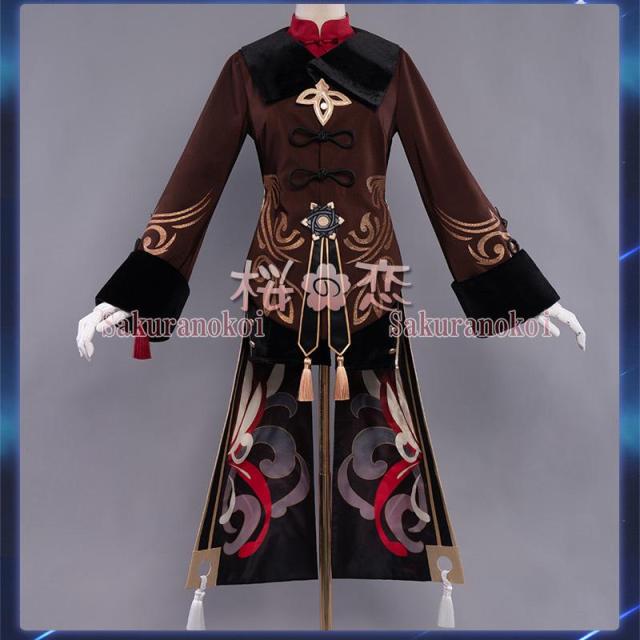 原神 げんしん genshin 胡桃 ふーたお フータオ コスプレ 衣装 cosplay イベント パーティー コスチューム 変装 仮装 uw1479帽子付き