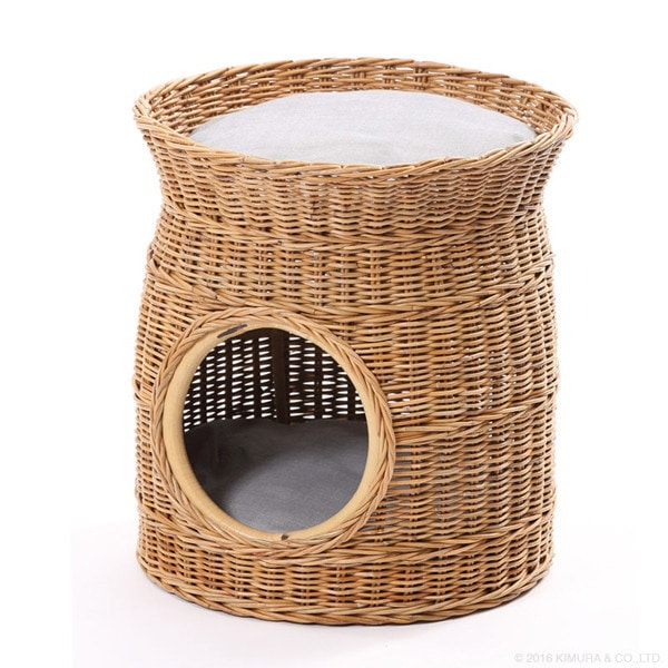 サンフラワーラタン ラタン ペットハウス GK132MER メーカー直送