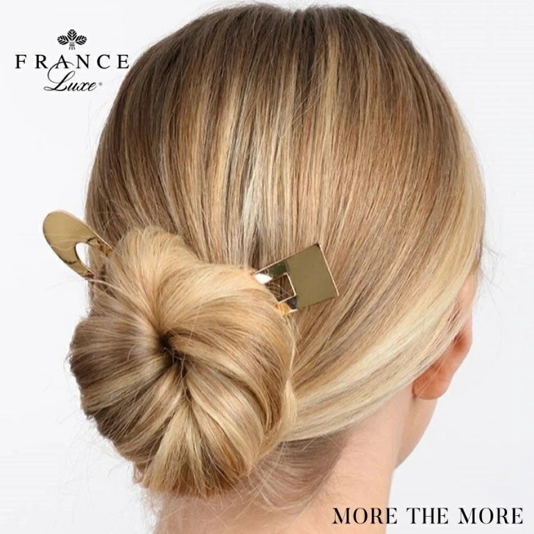 France Luxe フランス ラックス メタル シニヨン ピン ペア (ゴールド) 2本入り 簡単 ポニーテール ヘアピン 高級 まとめ髪 おしゃれ レディース ヘアアクセサリー プレゼント 大人 5,643円