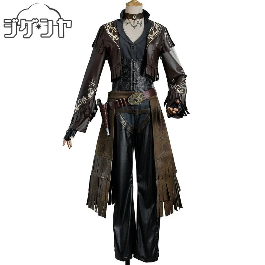 IdentityV 第五人格　バーメイド　デミ・バーボン　黒薔薇　コスプレ衣装