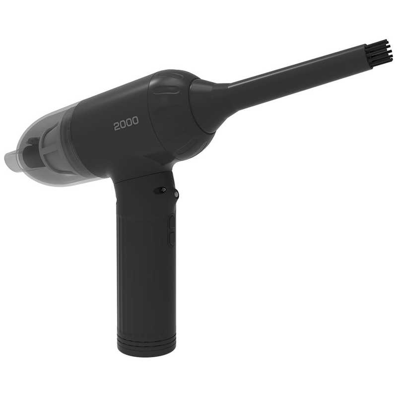 ナカバヤシ　電動エアダスター クリーナー付き充電式 強力　DAD201BK