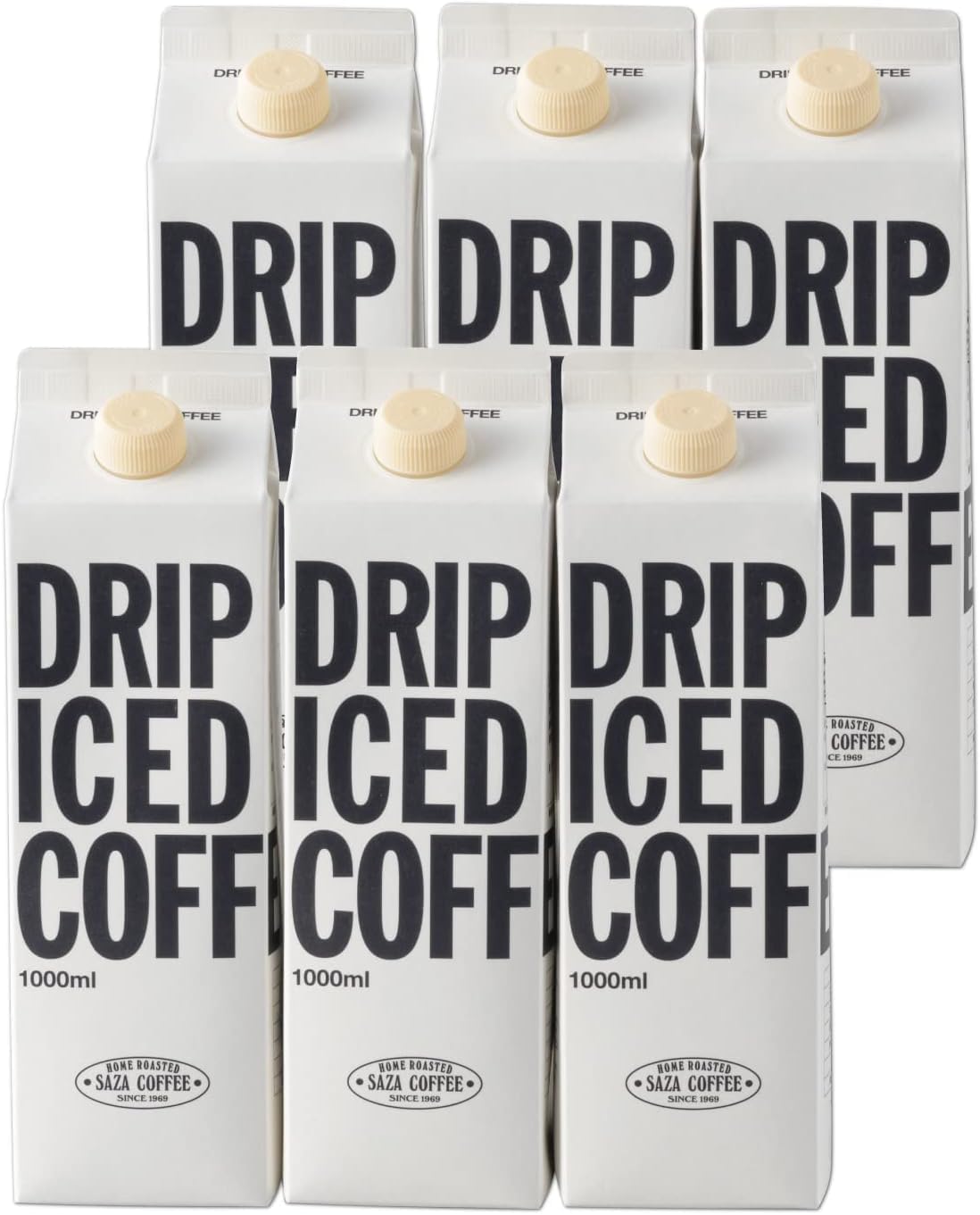 【 アイスコーヒー 無糖 1000ml×６本 】 サザコーヒー コーヒー 自分へのご褒美 飲んで納得の味 珈琲 ギフト 人気商品 母の日 父の日 プレゼント 1箱