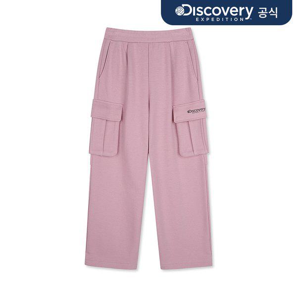 キッズカーゴポケット裏起毛パンツ（PINK）_