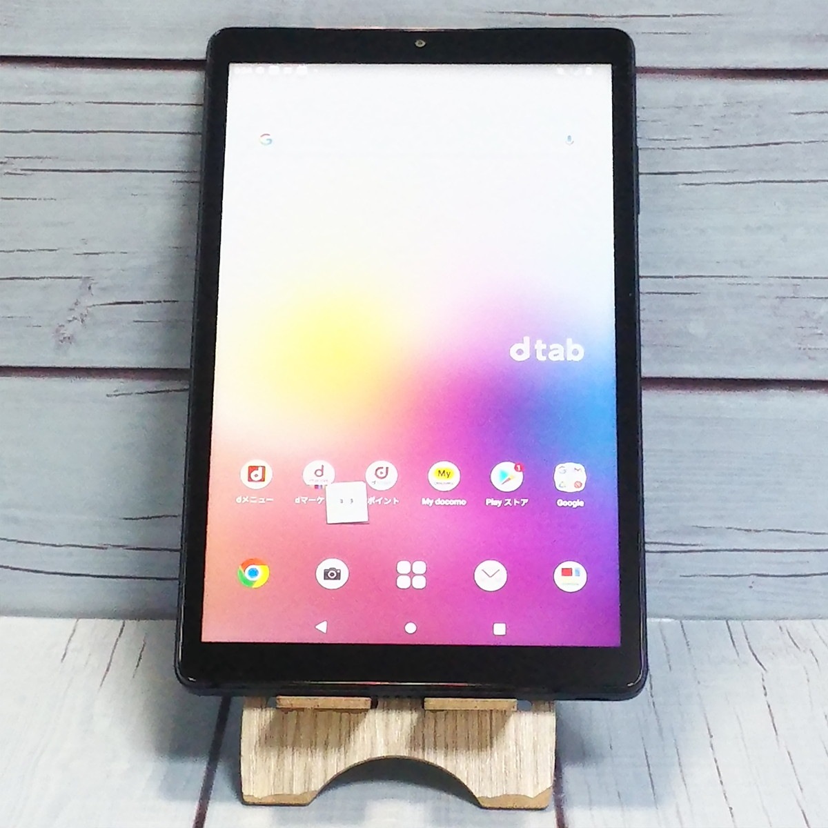 【送料無料】docomo dtab Compact d-42A ネイビー Androidタブレット eSIM対応 本体 白ロム B542639