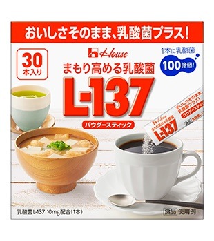 送料無料　３０本ｘ10　ハウスウェルネスフーズ　まもり高める乳酸菌L-137　パウダースティック　１．３ｇ３０本ｘ10 16,702円