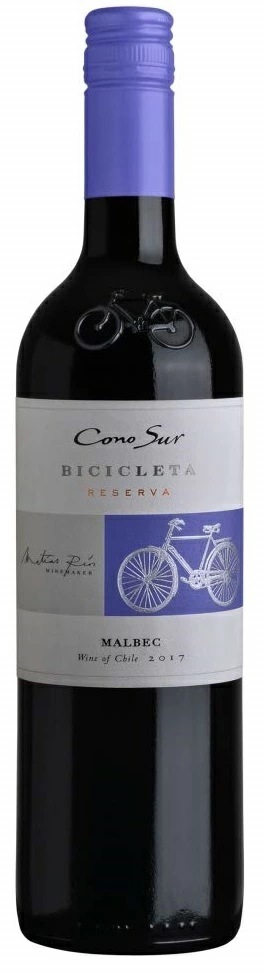 【送料無料】【ケース販売】コノスル マルベック ビシクレタ レゼルバ チリワイン 赤 フルボディ 750ml12本【北海道沖縄県東北四国九州地方は必ず送料が掛かります