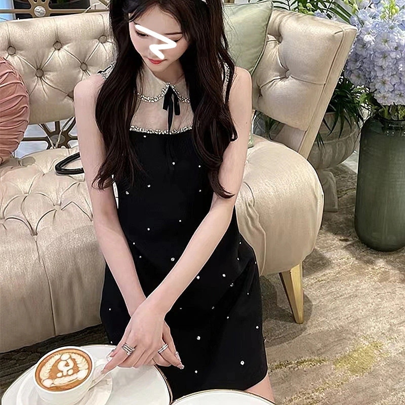 誕生日　デート　夏コーデ　レディースミニワンピ　雰囲気　可愛いレディースパーティードレス半袖ミニ・膝丈ワンピ