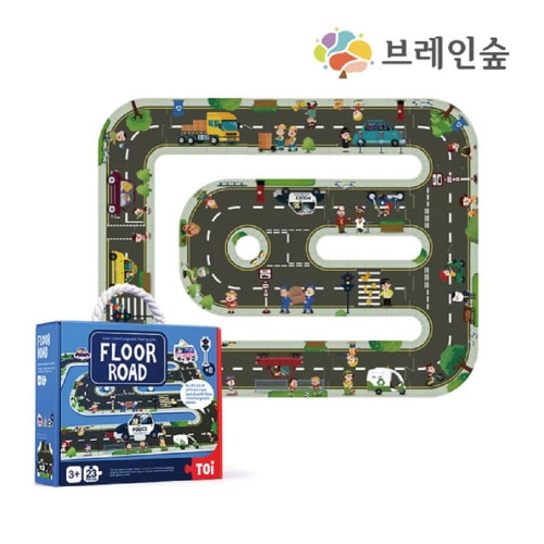 ブレインフォレストジャイアントロードパズル幼稚園児童家学院教授教区団体創造力