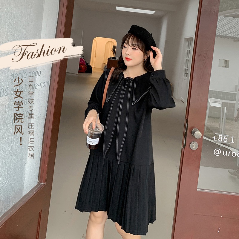 結婚式ワンピース/女装ワンピース韓国 長袖レジャーマキシワンピース おおきいサイズレディースゆったり