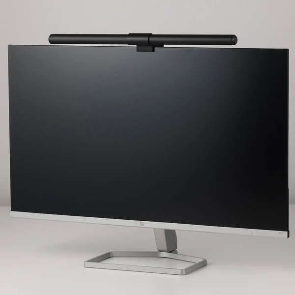 モニターライト LEDライト パソコン照明 USB給電 デスクトップ ノートパソコン 軽量 スリム 反射 映り込み防止 目に優しい 調光調色 ブラック