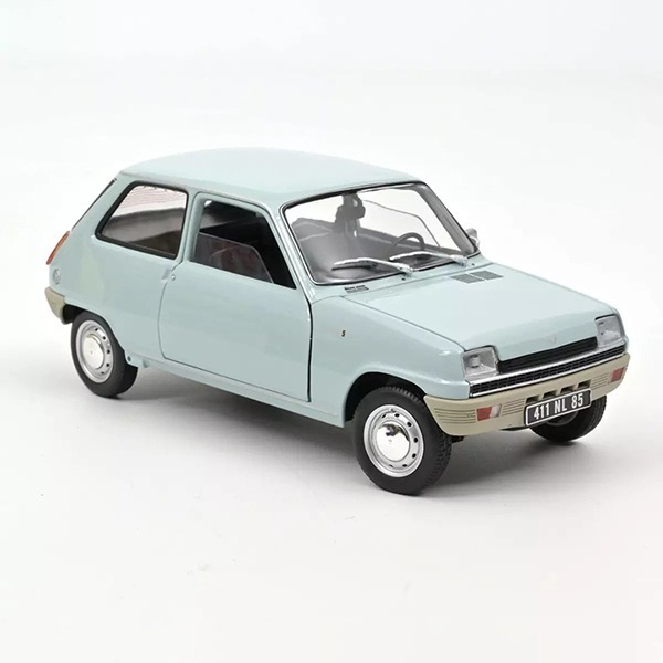 ルノー5 1972 クリアブルー 185380 ミニカー 1/18 NOREV