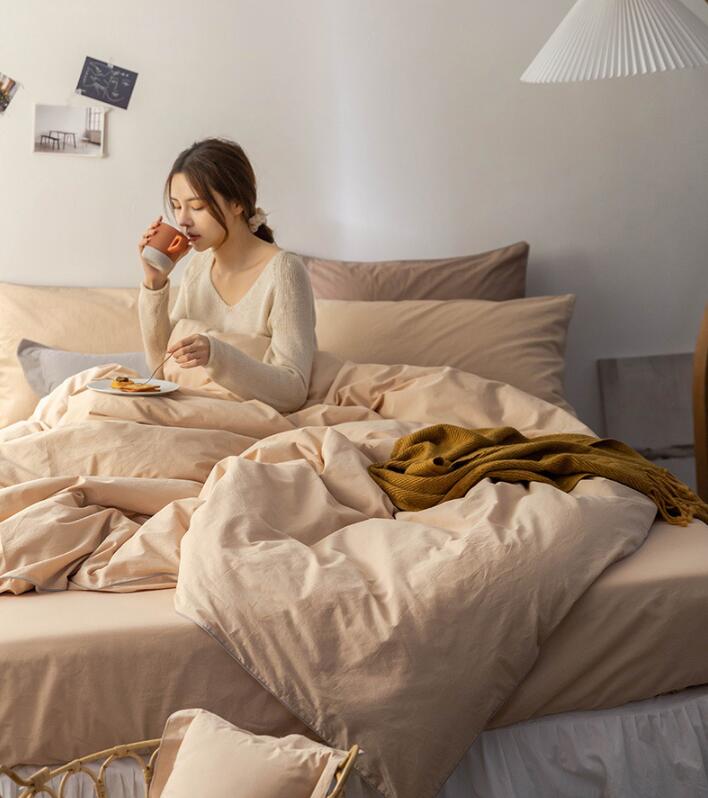 布団カバーセット シングル セミダブル ダブル 3点セット 4点セット ベッドカバーセット 敷き布団カバー 枕カバー ふとんカバーセット ボックスシーツ フラットシーツ おしゃれ ベッド用品 抗菌 防