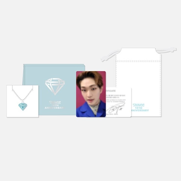 SHINee 14th Anniversary Necklace Set