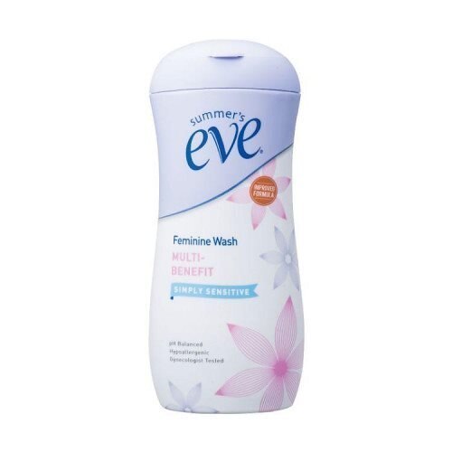 ベネフィットSummer s Eve Multi-Benefit Feminine Wash - Simply Sensitive 8oz