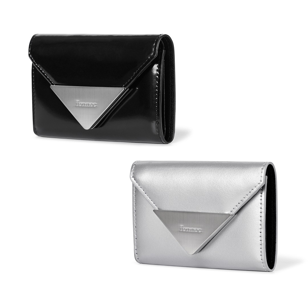 24S/S 韓国人気ファッション LACQUER TRIANGLE WALLET