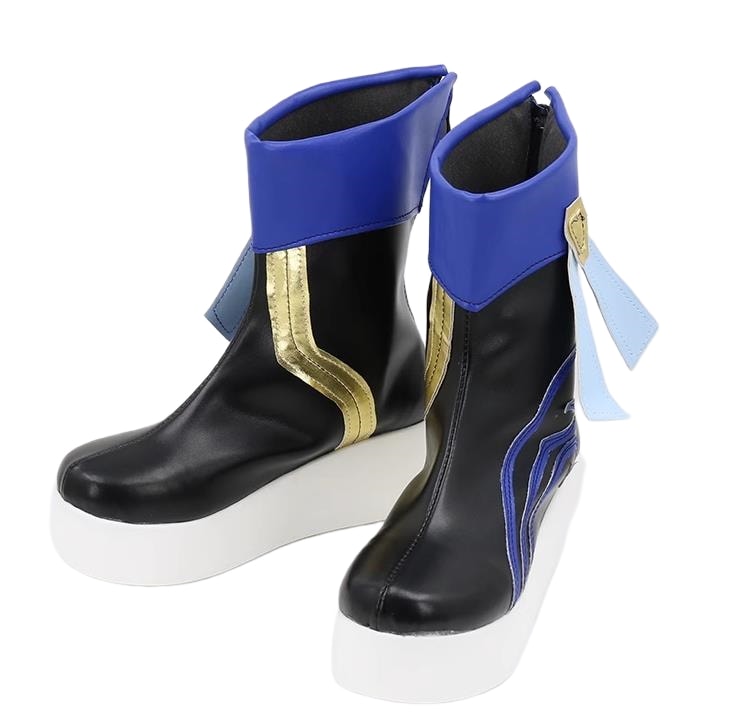 ビャクロ コスプレ靴 ビャクロ 崩壊：スターレイル ブーツ 下駄 シューズ 長靴 コスプレ クリスマス ハロウィン