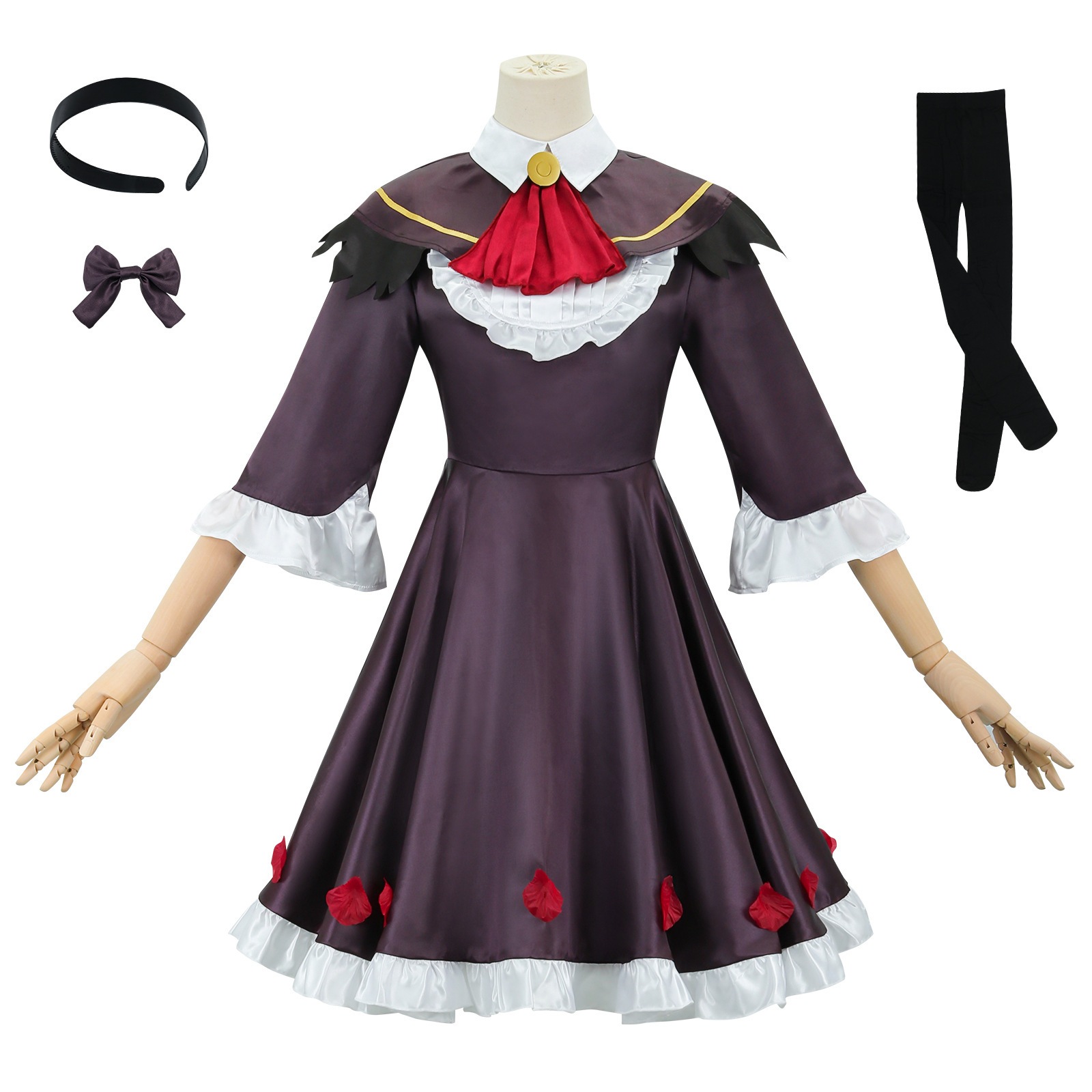 魔女夜回天cos服魔法少女cos服鹿目円暁美炎コスプレ服ドレス