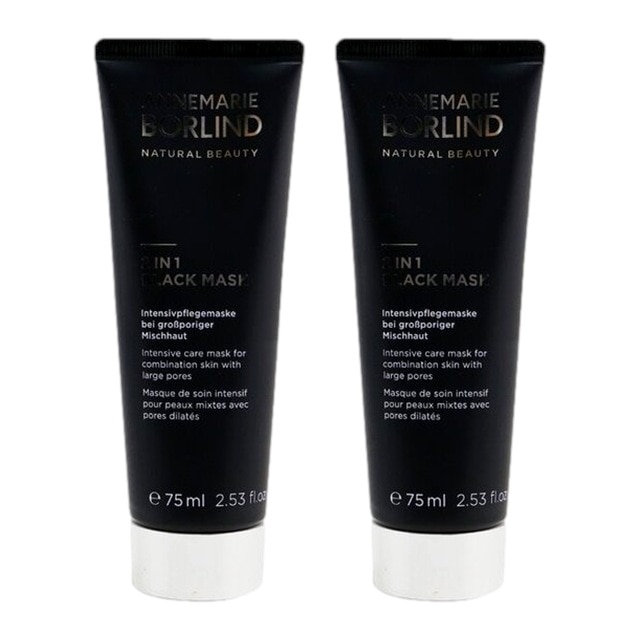 2 In 1 ブラックマスク 75ml×2 【お得！】2個セット